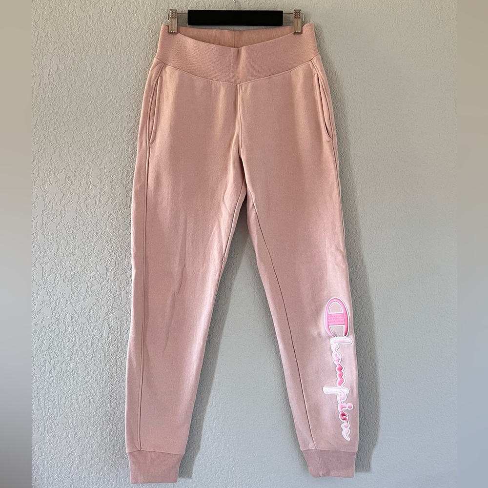 Champion Baby Pink Sweatpants